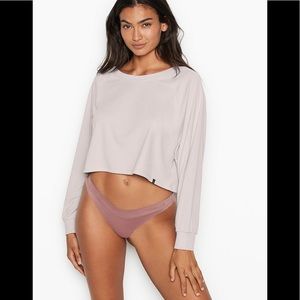 Victoria’s Secret Crewneck Crop Top XS